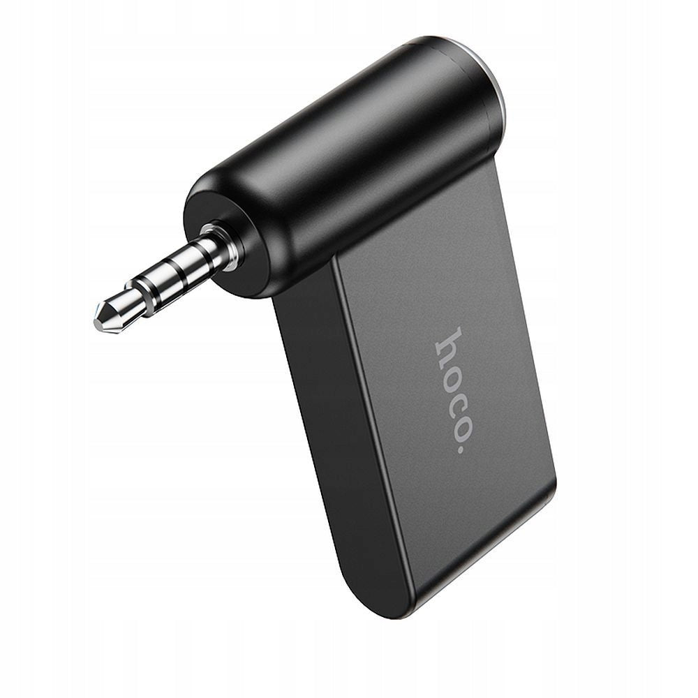 Hoco Bluetooth Adapter Aux Jack 3,5mm Receiver For Car Music E58 Black Packaging status original