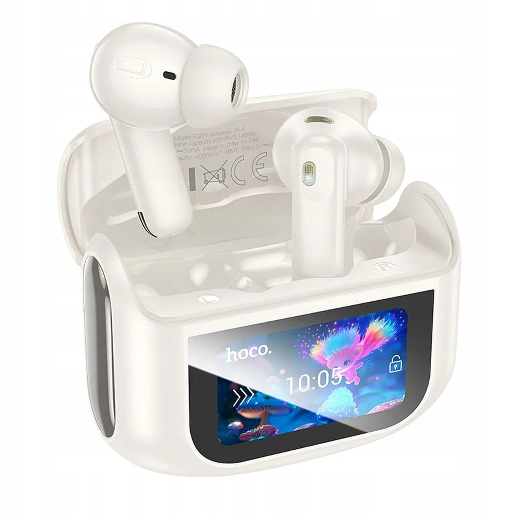Hoco Wireless In-Ear Headphones ANC with Touch Screen TWS ENC EQ21 Packaging status original