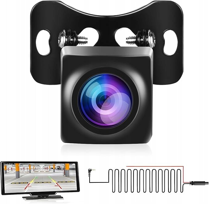 Hodozzy AHD 1080p reversing camera, night camera, IP69, 4-pin-radio and carplay