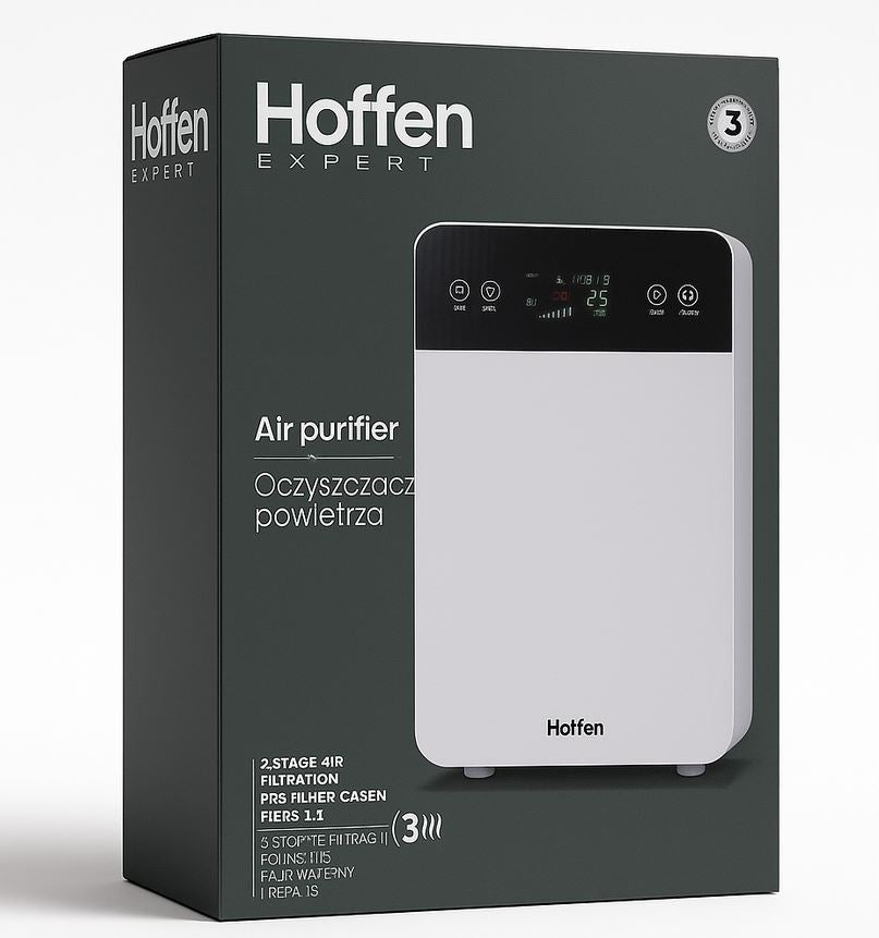 Hoffen Expert Air purifier 3 degrees of filtration quiet