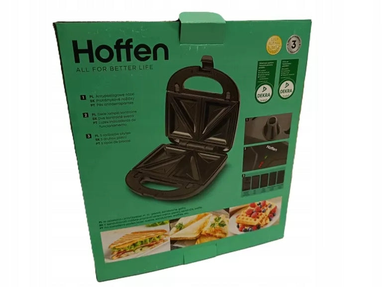 Hoffen Sandwich maker 5in1 850W black SM-5170 Manufacturer code SM-5170