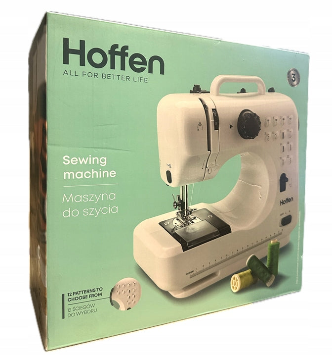 Hoffen Sewing machine 12 stitches to choose 2 speeds Manufacturer code 5902983639961