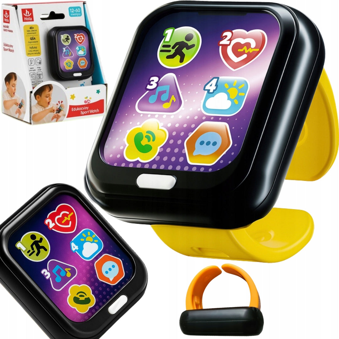 Hola Educational SMARTWATCH watch for learning 40+ words melody sound 1-5 years