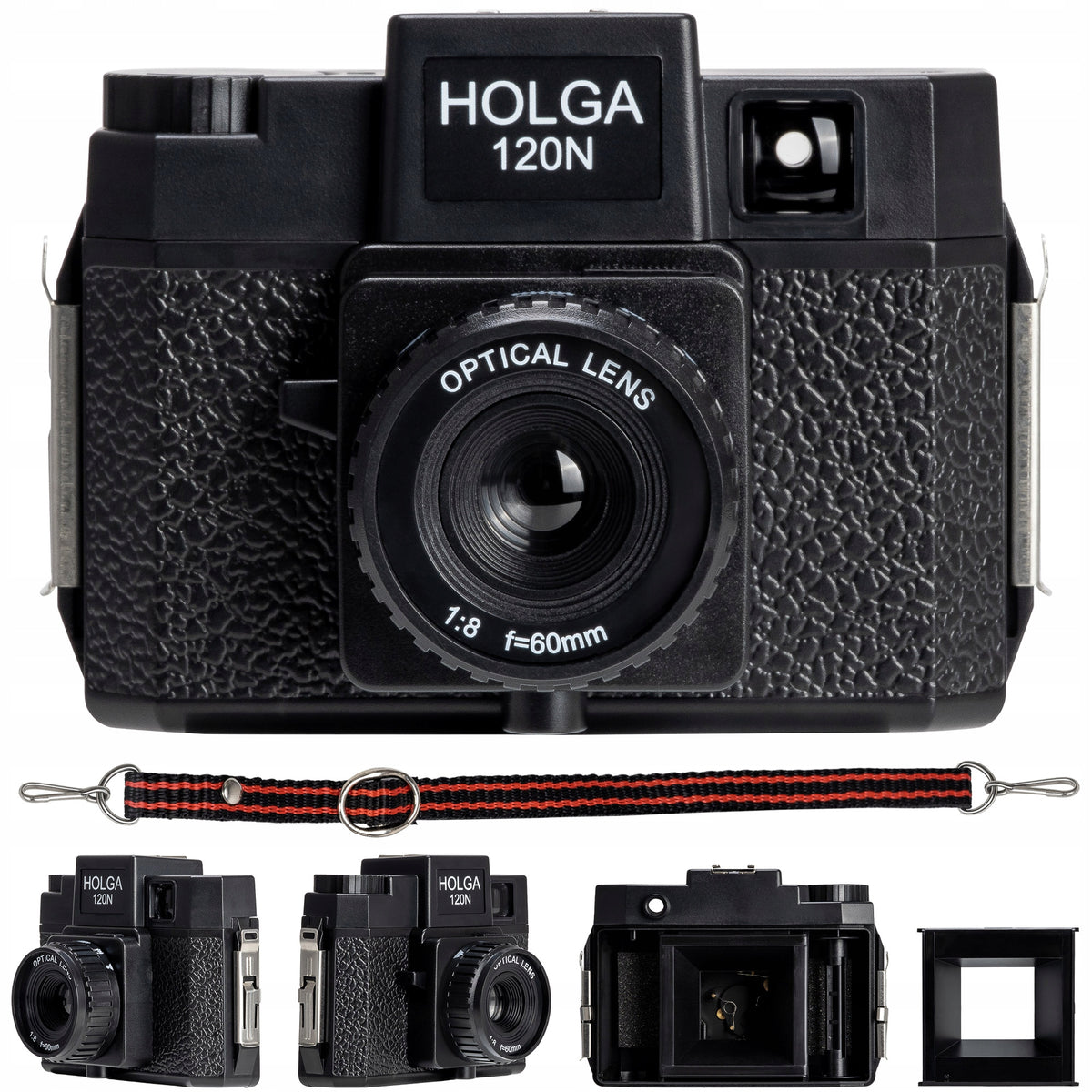 Holga 120N Analog Camera - Black