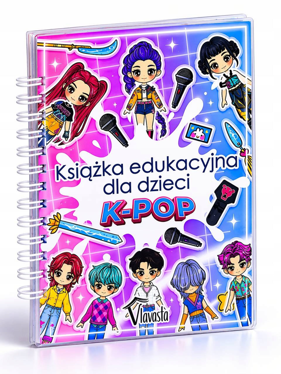 Holiday Gift Fun Travel K-pop Educational Velcro Book