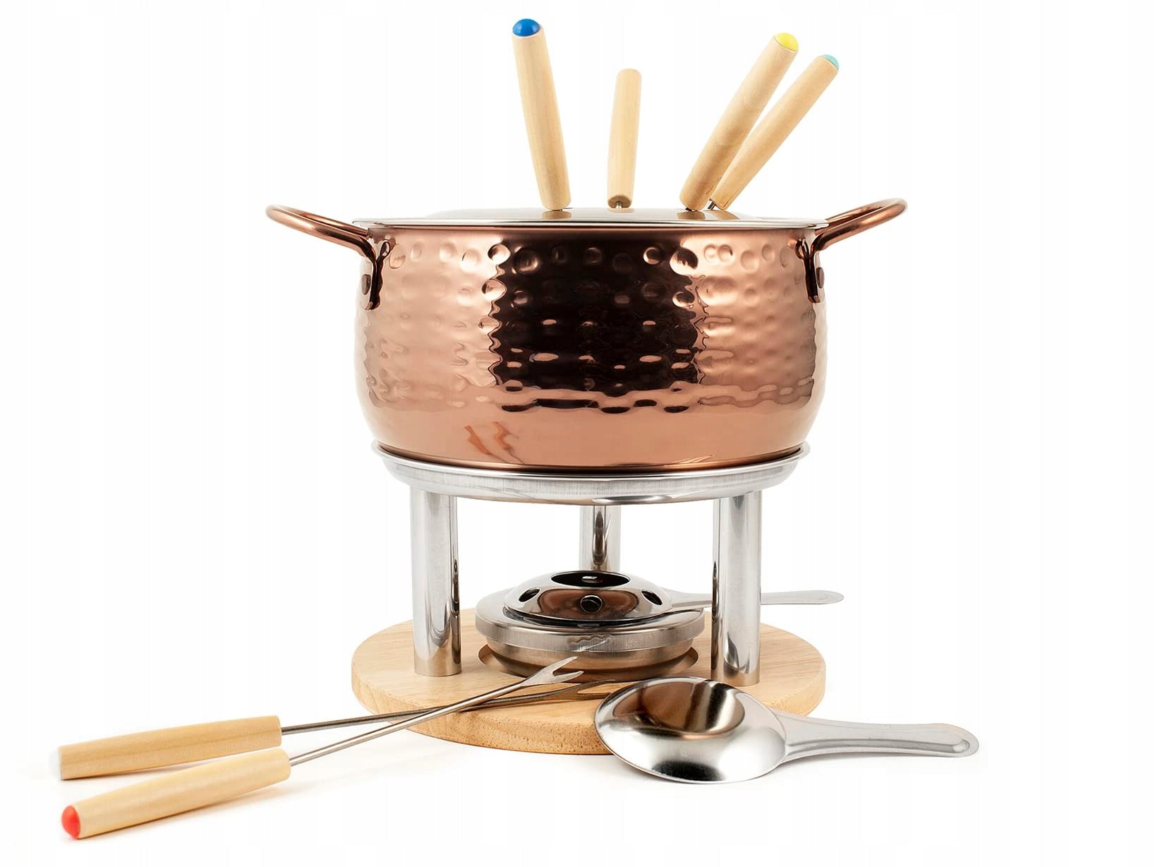 Home 9830100 Rose Fondue Service 11 pieces for 6 Brand Home