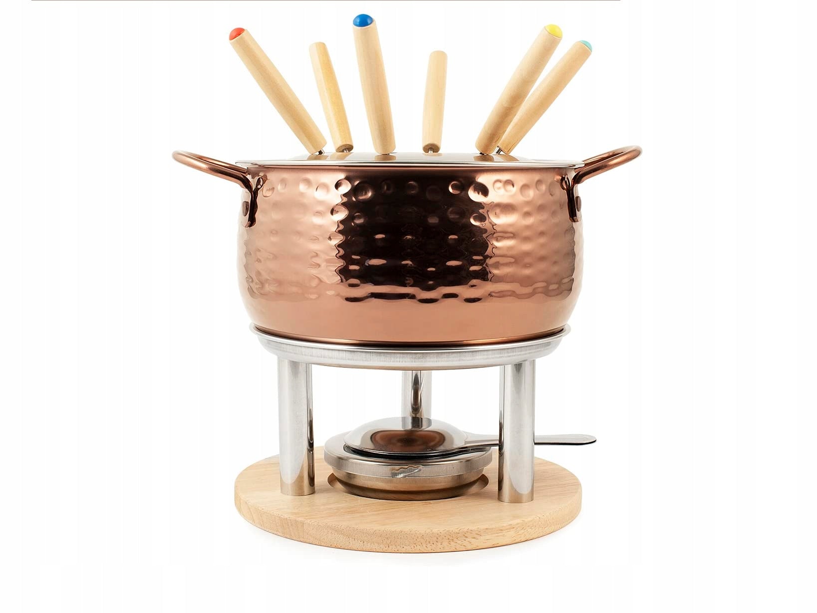 Home 9830100 Rose Fondue Service 11 pieces for 6