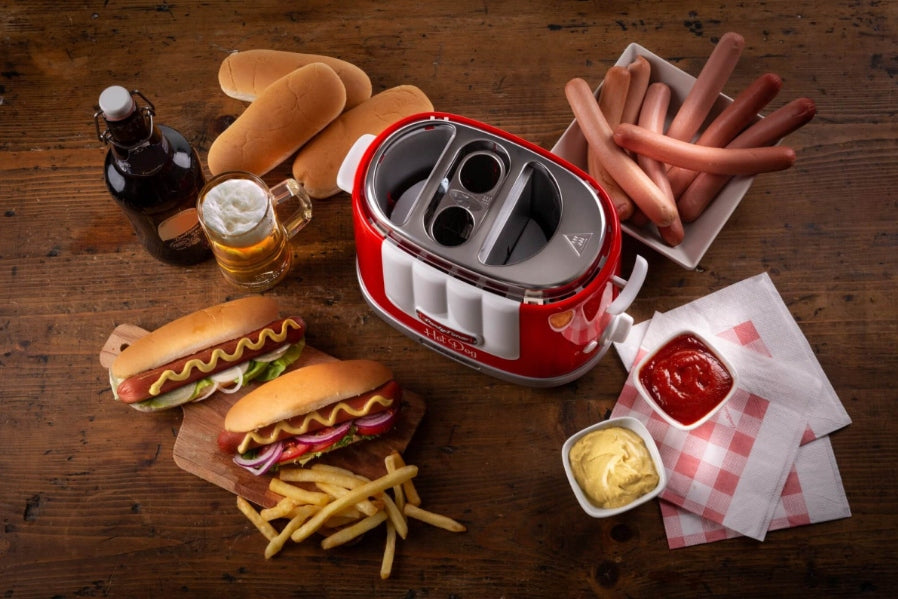 Home Hot Dog Appliance for Sausages and Buns HOME KITCHEN COMPANY Packaging status original