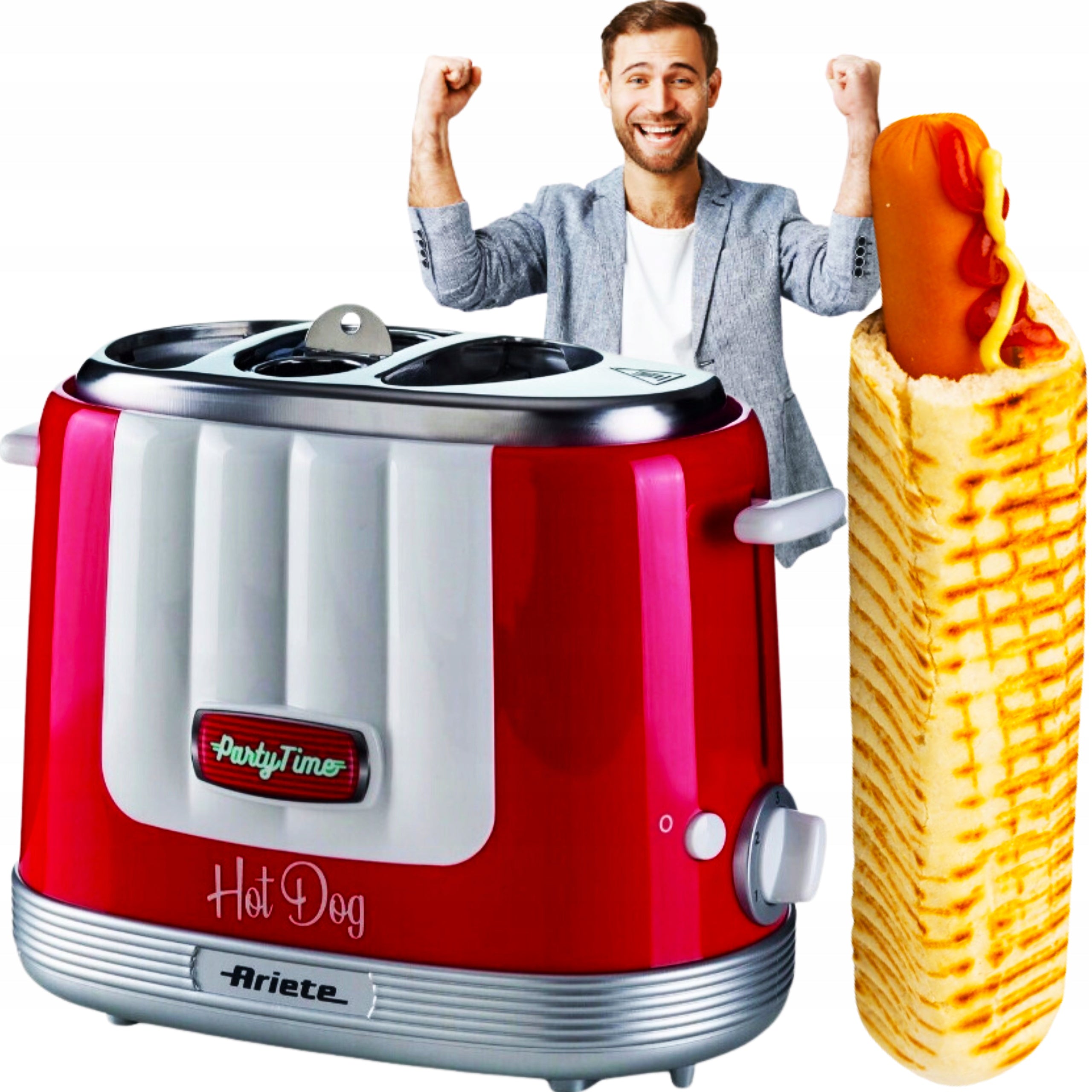 Home Hot Dog Appliance for Sausages and Buns HOME KITCHEN COMPANY