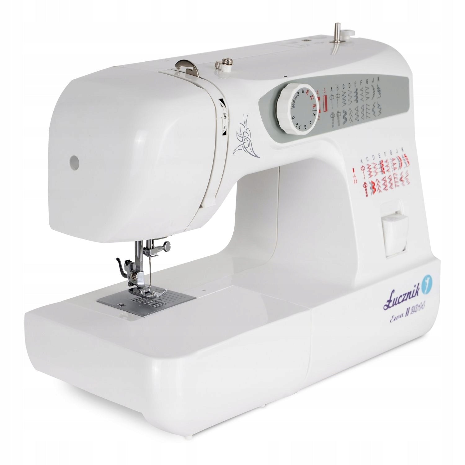 Home Mechanical SEWING MACHINE 38 sewing programs Łucznik Ewa II Hook swing