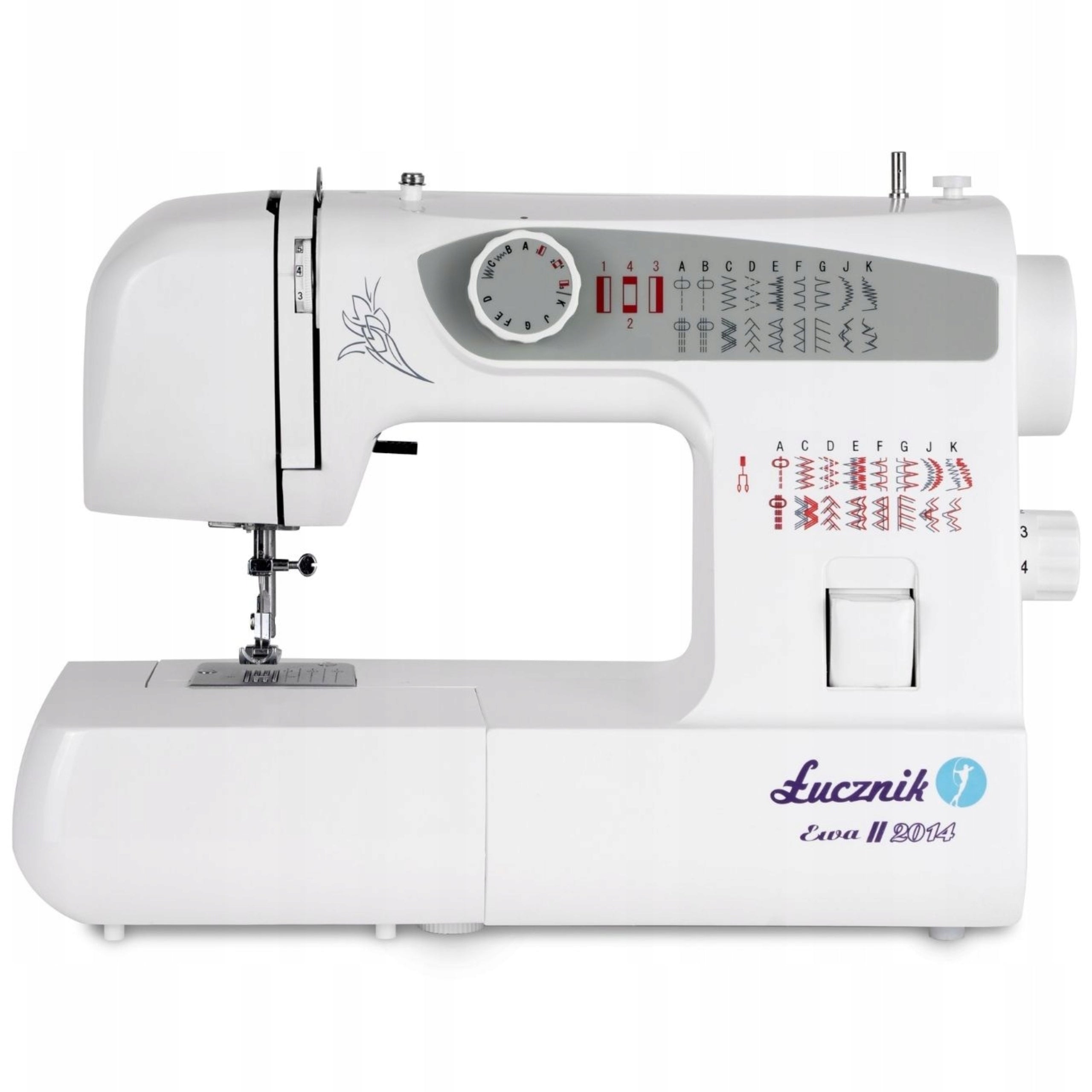 Home Mechanical SEWING MACHINE 38 sewing programs Łucznik Ewa II Manufacturer code 01.015
