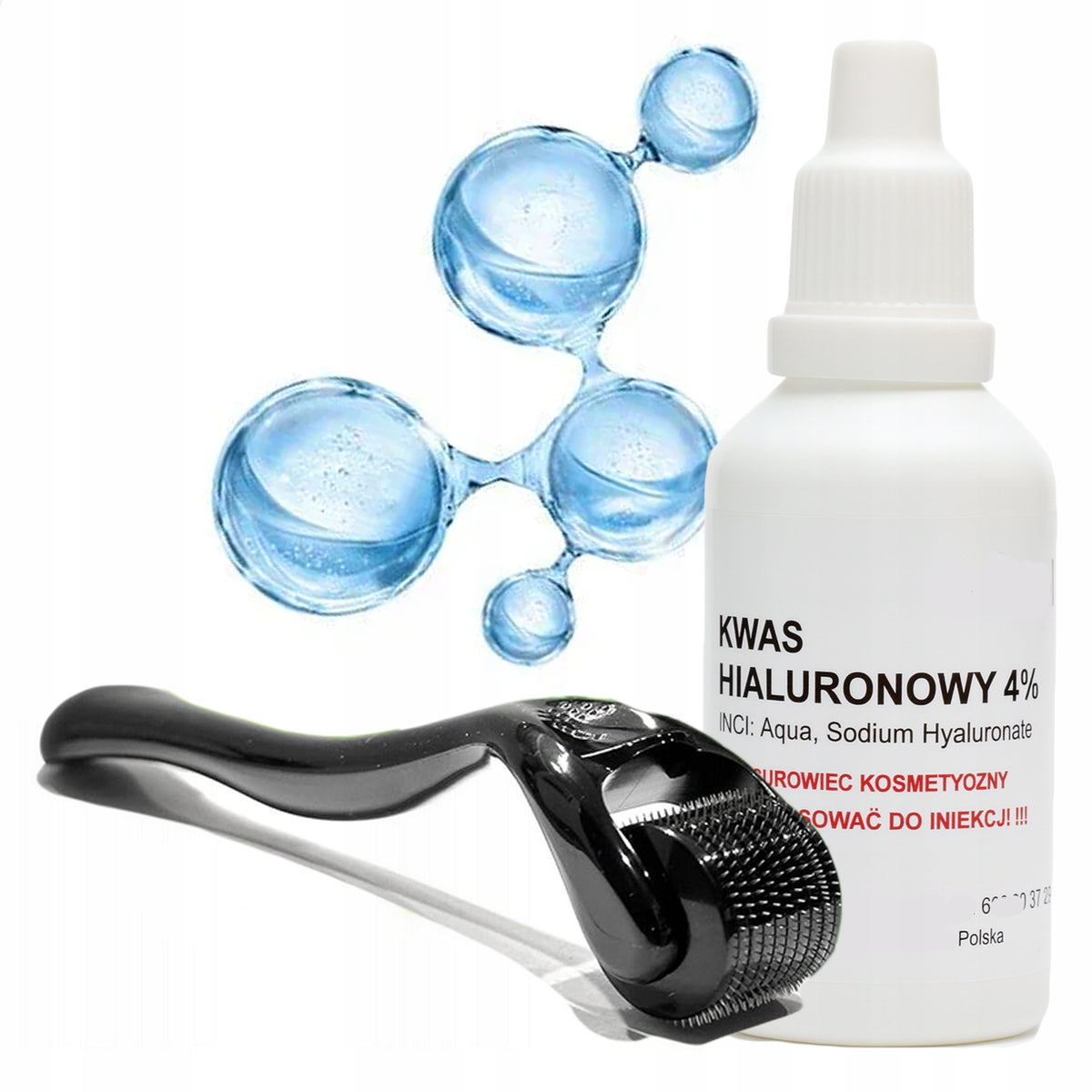 Home Microneedle Mesotherapy Device Derma Roller + ACID