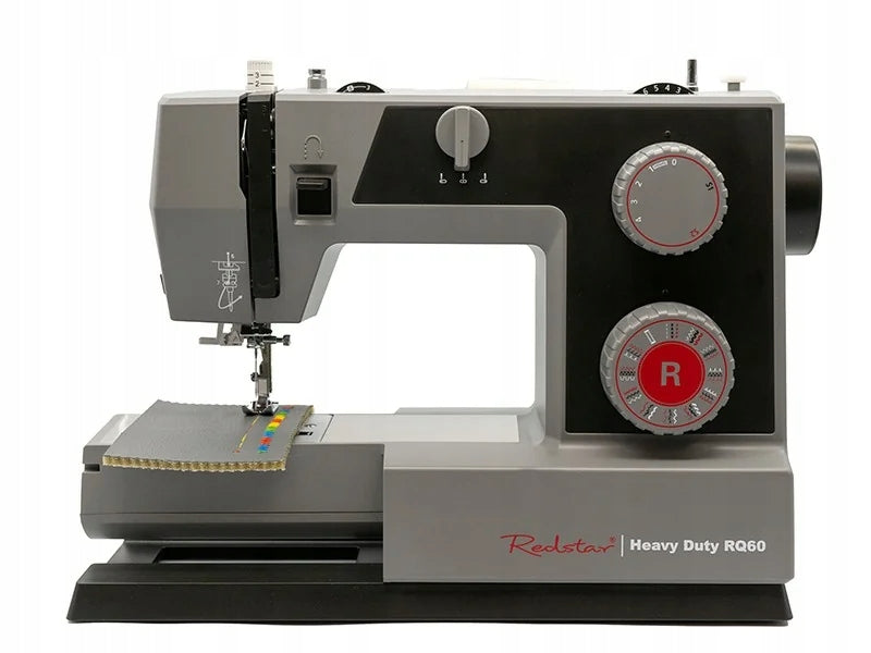 Home Sewing Machine Mechanical Strong Redstar Heavy Duty RQ60 + TABLE Brand Redstar