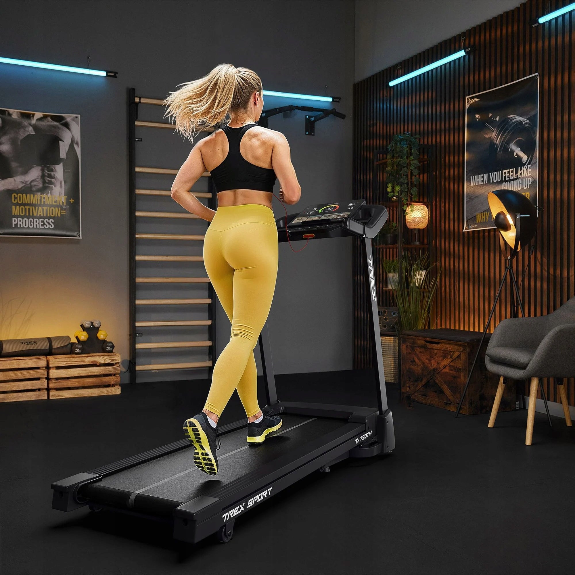 Home Treadmill Electric Folding Slope Adjustment NORE TREX SPORT Model other