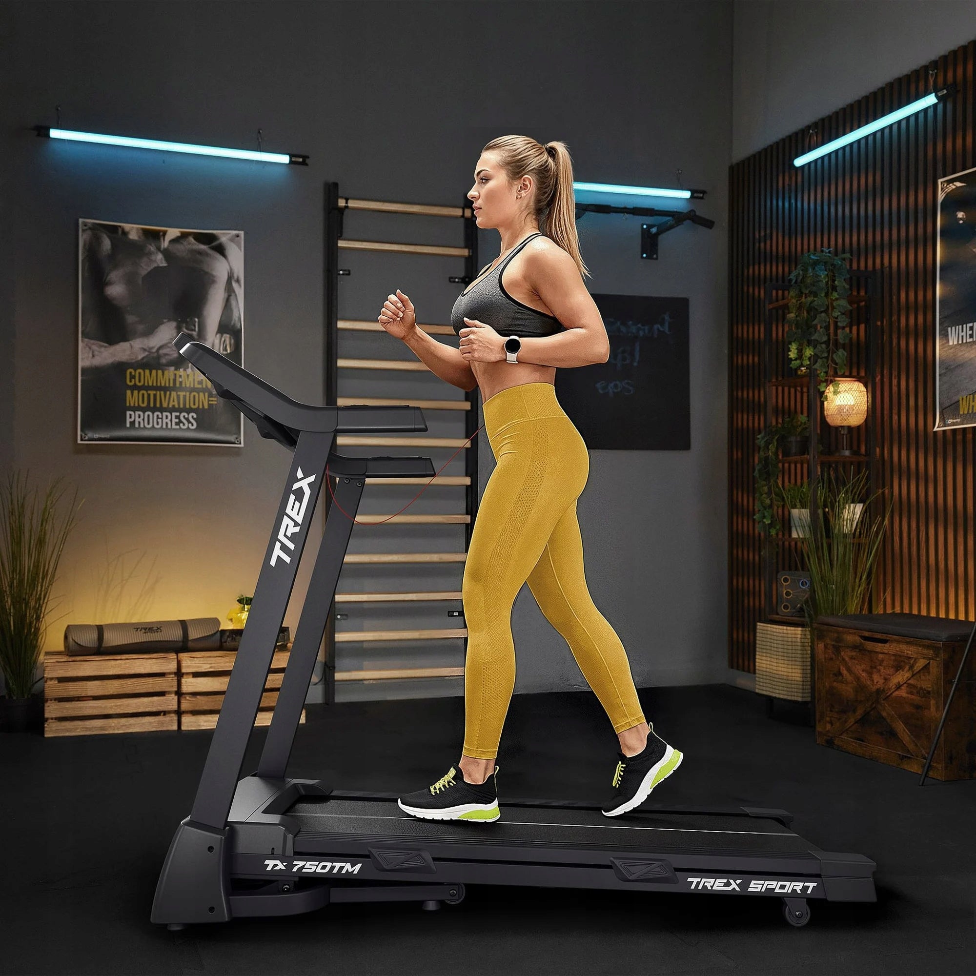 Home Treadmill Electric Folding Slope Adjustment NORE TREX SPORT Packaging status original