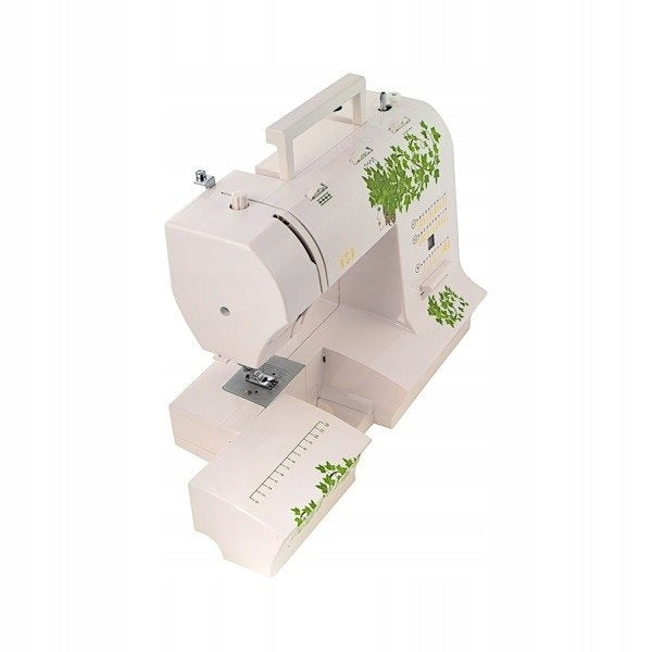Home sewing machine mechanical 35 stitches Łucznik 2015 Zofia II Material synthetic material