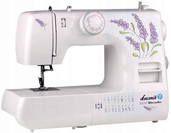 Home sewing machine mechanical ŁUCZNIK 2008 WERONIKA II 22 programs Manufacturer code 01.019