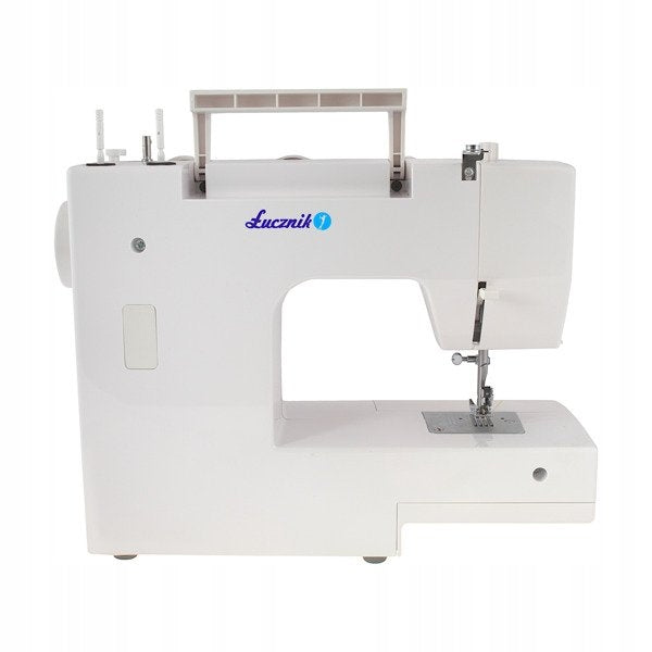 Home sewing machine mechanical simple durable Łucznik 555 LAURA Dominant color white