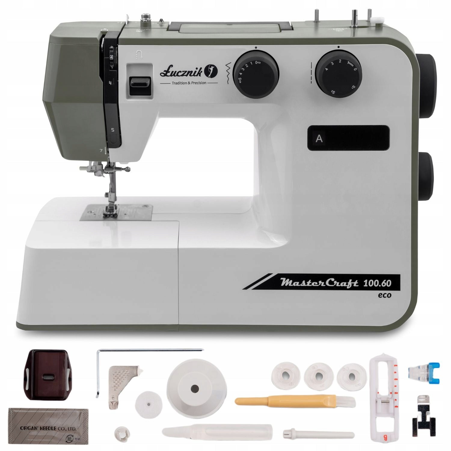 Home sewing machine metal body Łucznik Master Craft 100.60 eco
