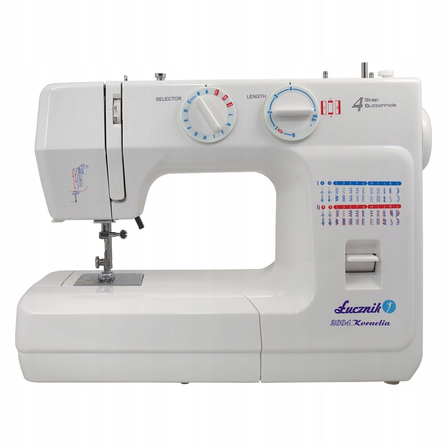 Home sewing machine strong 48 stitch patterns Łucznik Cornelia II 2004
