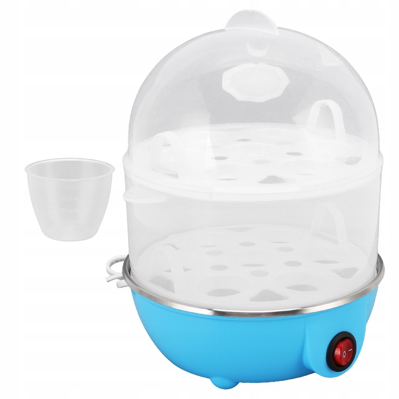 Homemade Egg Cooker, Durable PP 350W 2-Ply Appliances