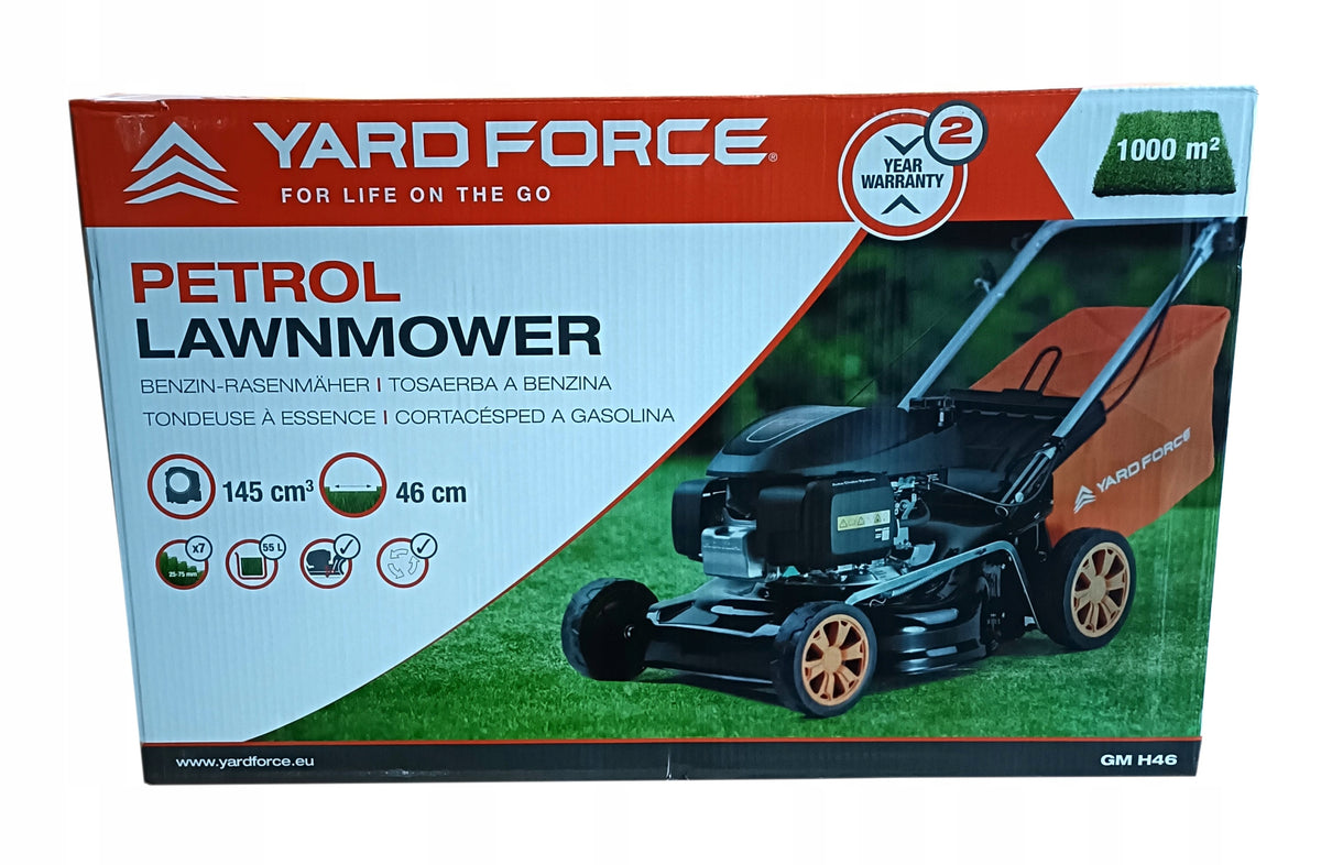 Honda Diesel mower YARD FORCE GM H46 engine HONDA 46cm, 4,2HP drive Manufacturer code GM H46