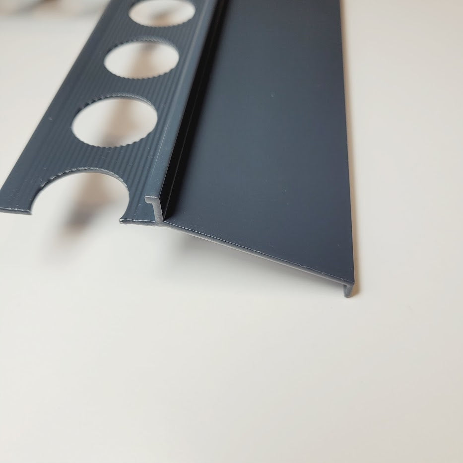 Hood strip balcony wide 90mm 250cm Anthracite