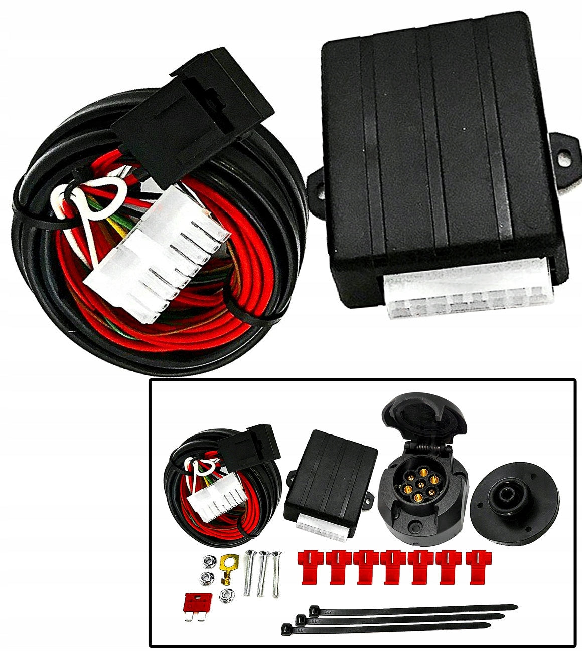 Hook module trailer wiring harness 7pin Product POLISH Companies