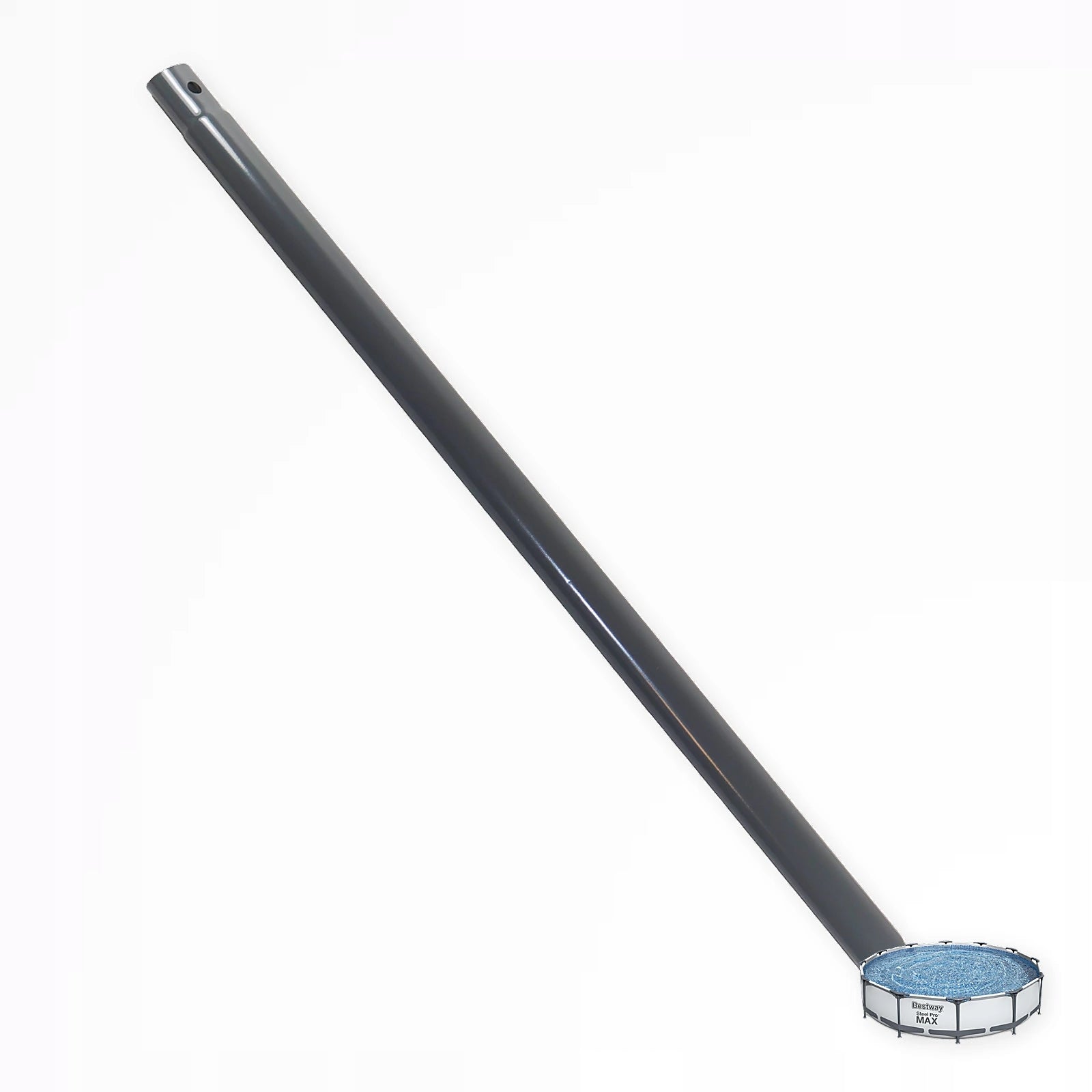 Horizontal tube grey Bestway 5616X Steel Pro MAX 366x76cm for swimming pool new
