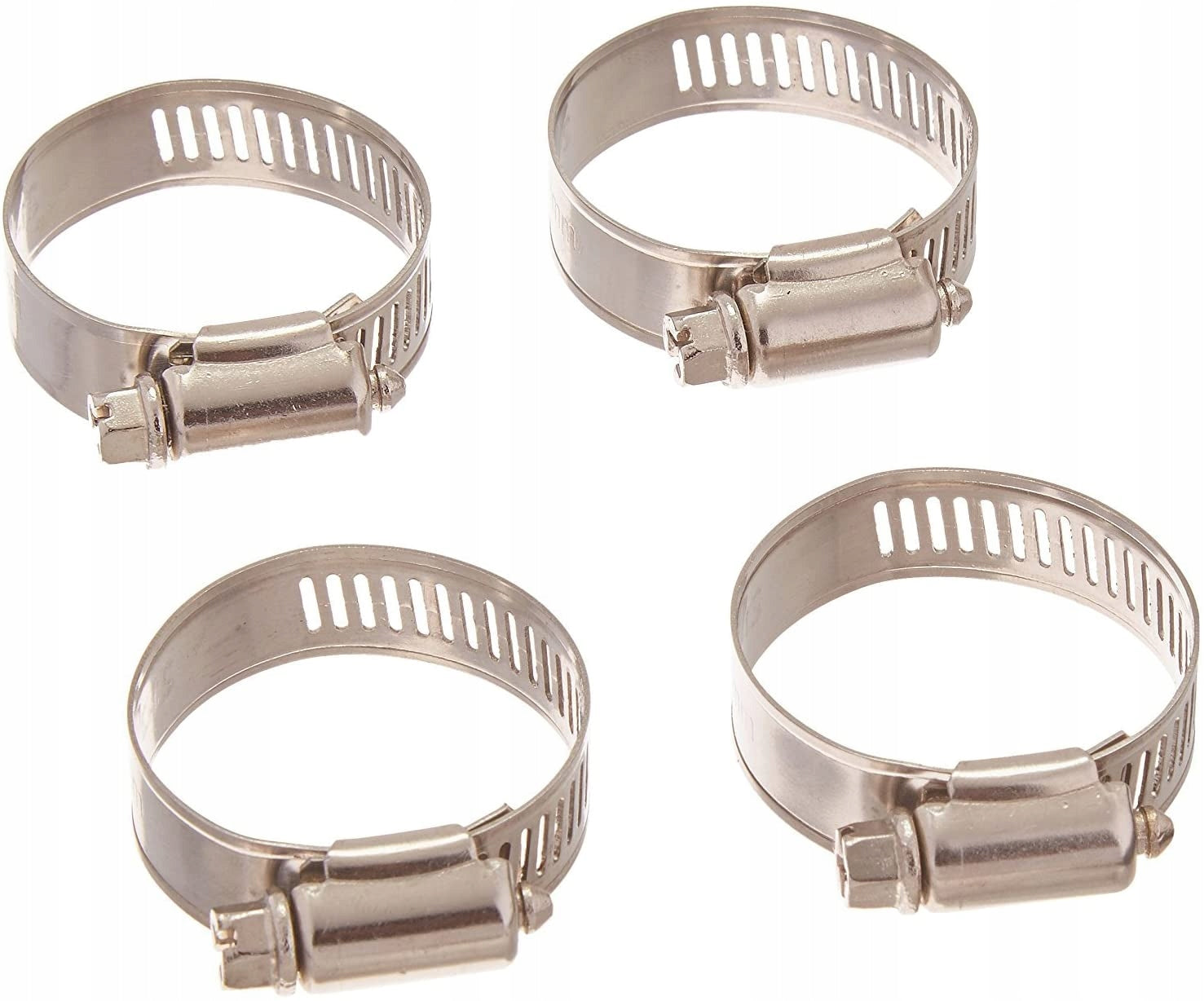 Hose connector PVC connector 38 mm + bands POOL 2 pcs Manufacturer no brand
