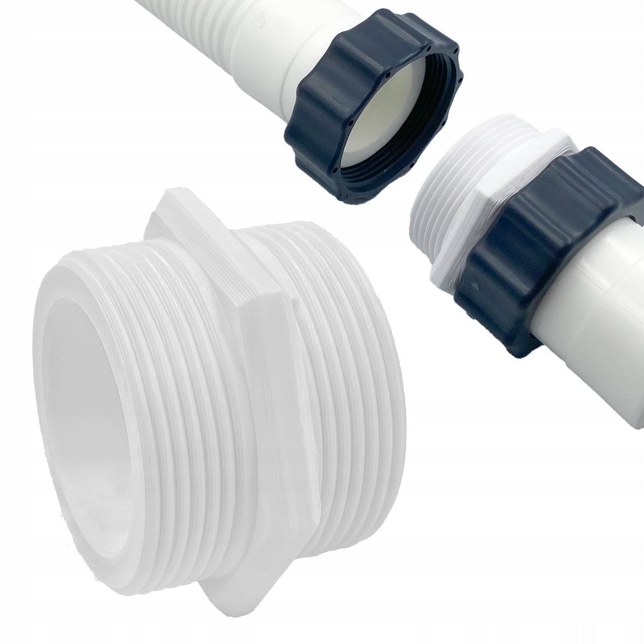 Hose pipe fitting 38mm INTEX BESTWAY pool