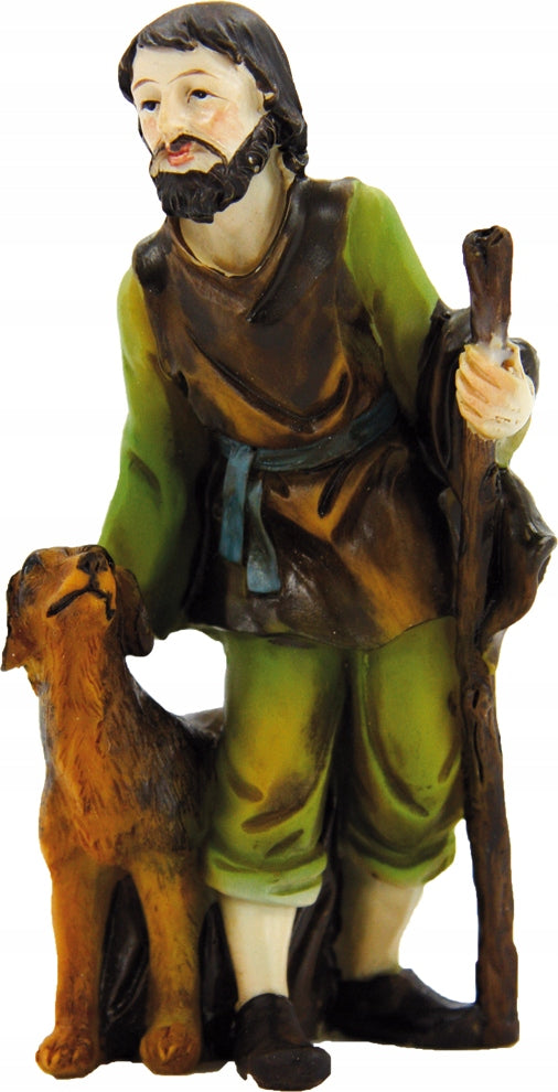 Host with dog - 10.5 cm high for figures 11 cm high