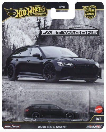 Hot Wheels Premium AUDI RS 6 AVANT 0/5 CHASE + PROTECTOR