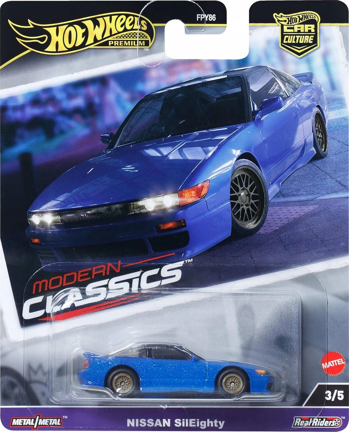 Hot Wheels Premium Modern Classics Nissan SilEighty 3/5 HRV75