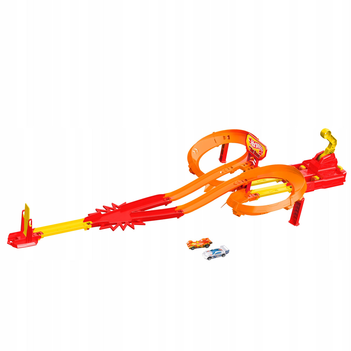 Hot Wheels Rally Crash Racetrack The Hot Ones 3+ JFD11 Manufacturer code JFD11