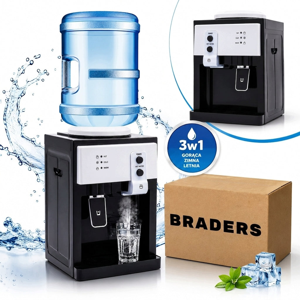 Hot and Cold Water Dispenser - Electric Countertop Water Dispenser