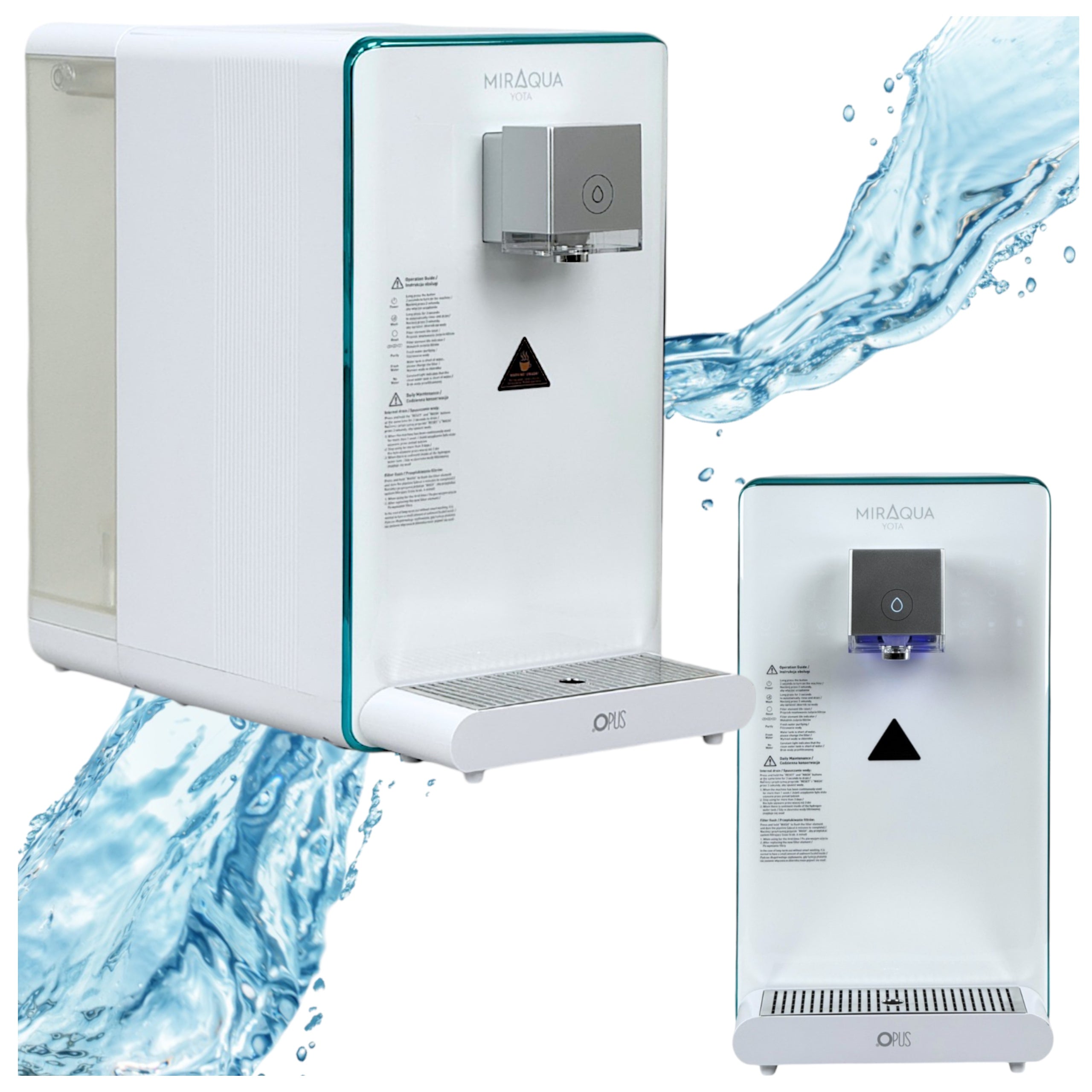 Hot cold water dispenser Opus Miraqua Yota Filtration Mineralization