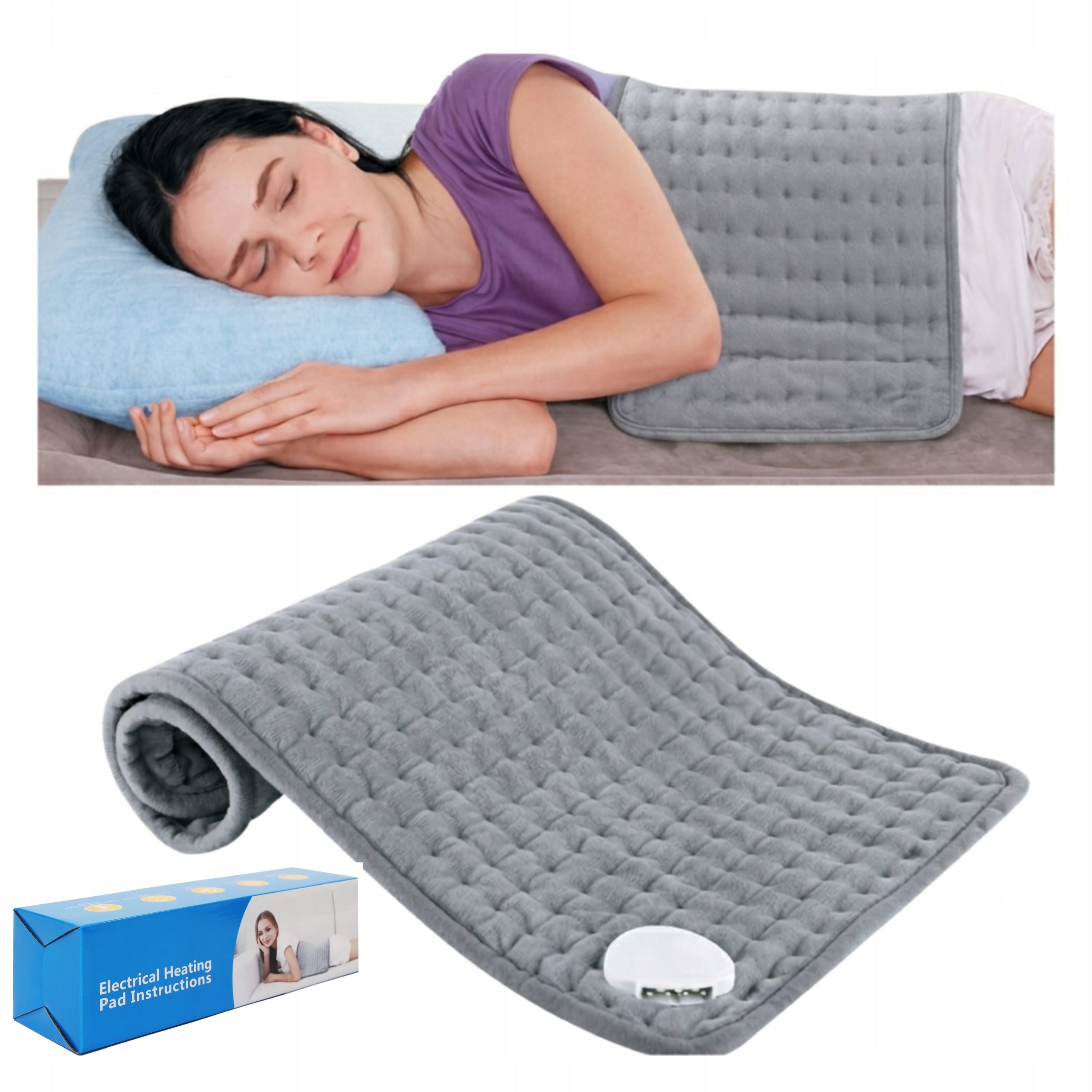 Hot water bottle electric heating pad electric fast heating