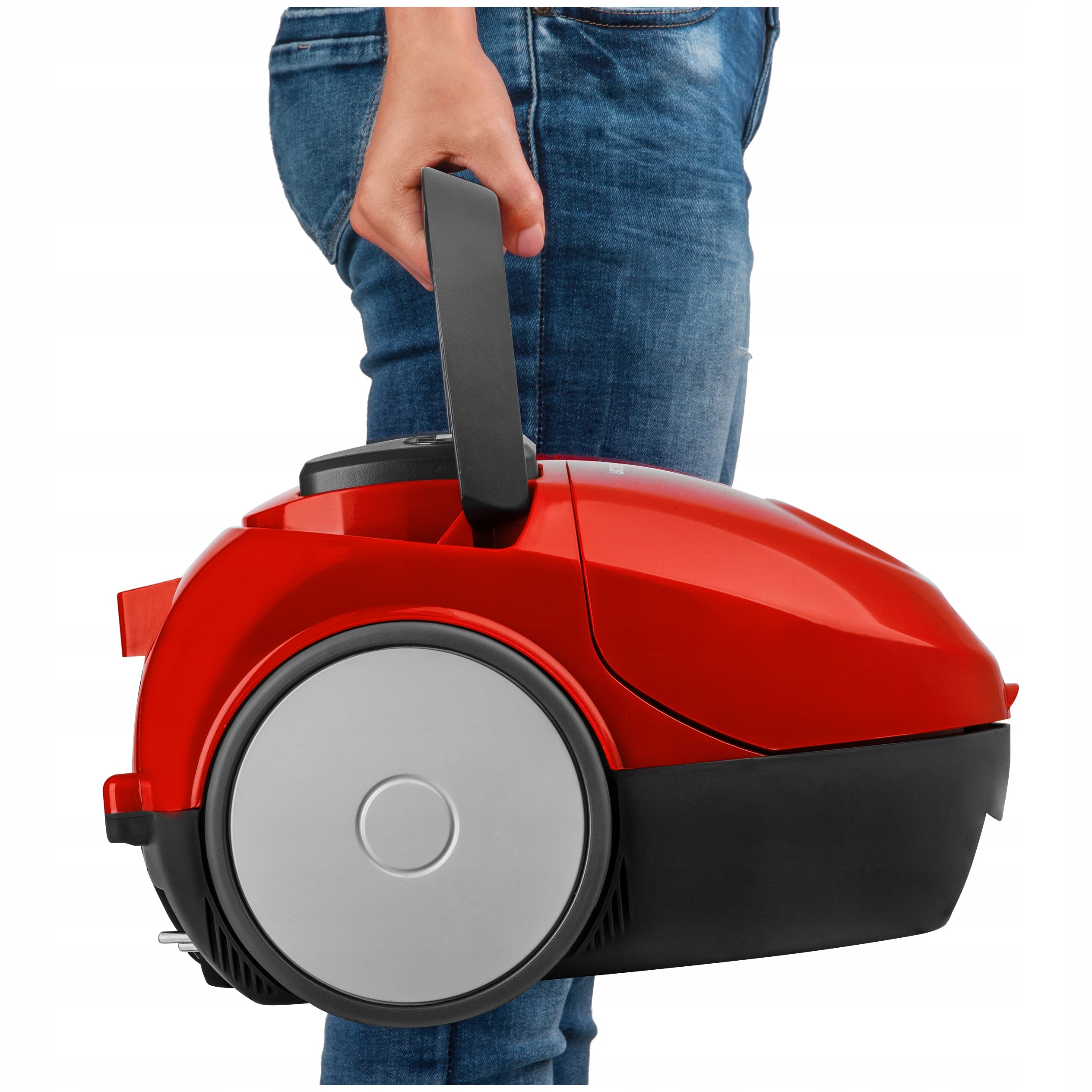Household bagged vacuum cleaner Sencor SVC45RD-EUE3 5m small LIGHT 850W Vacuum cleaner type bag