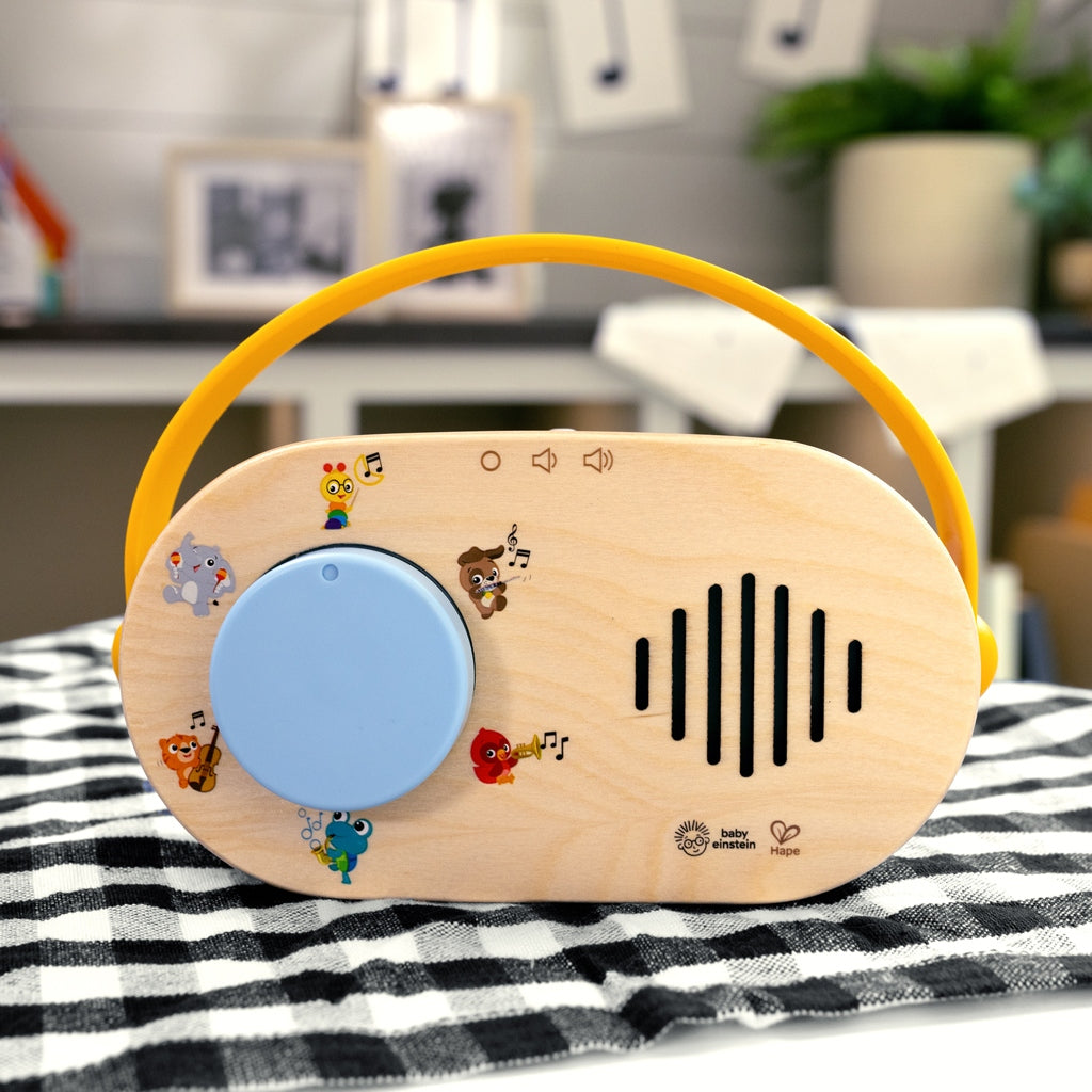 Hudobný prijímač BABY EINSTEIN Discovery Radio HAPE 6m+ Brand Baby Einstein