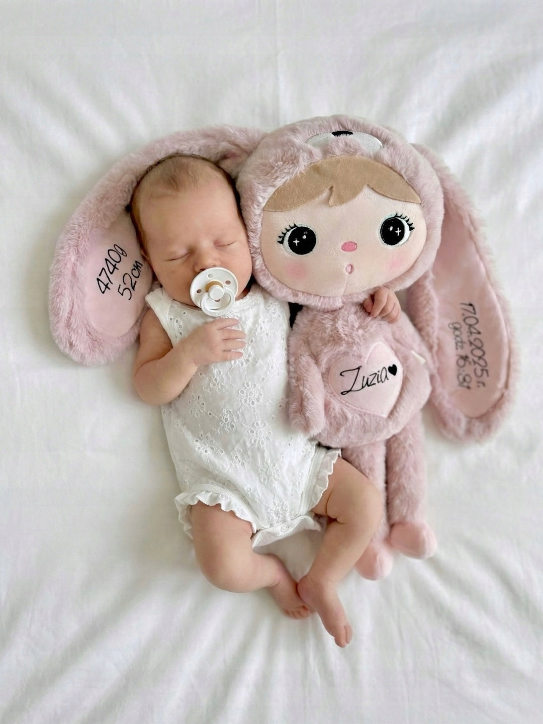 Hugging doll Metoo bunny with name Manufacturer code 38F8-29628