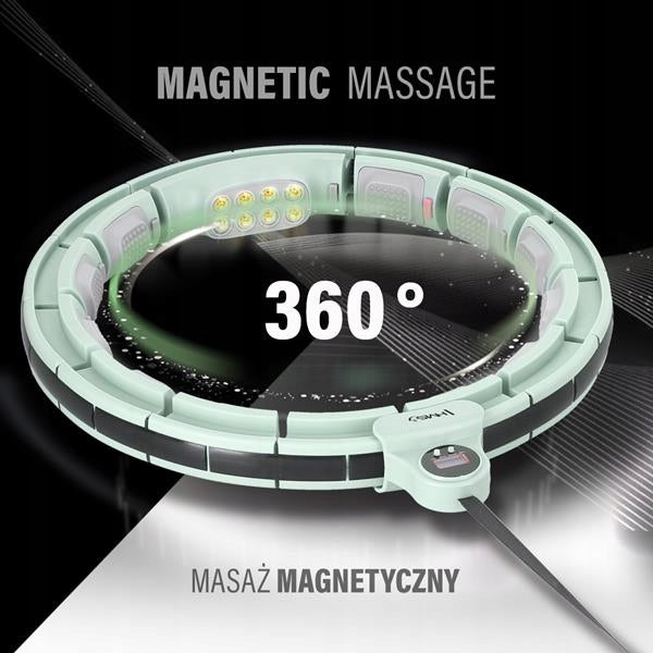 Hula Hop Hoop Slimming Massaging With Load And Counter Brand HMS