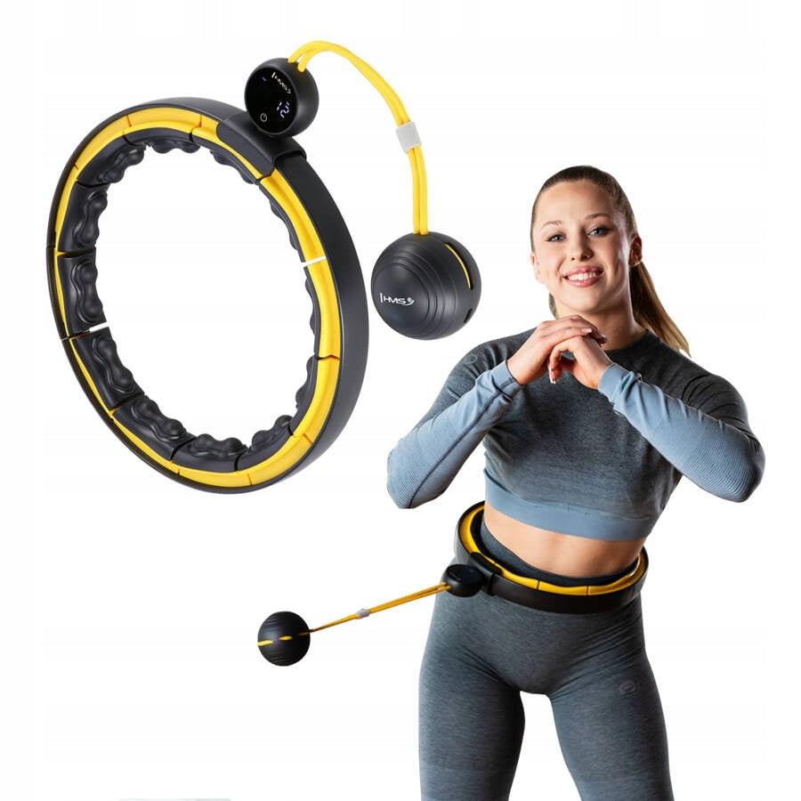 Hula Hop Magnetic Slimming With Protrusions + Slimming Belt HMS Packaging status original