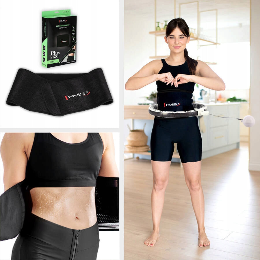 Hula Hop Magnetic With Counter And Exercise Load + Plus Size Belt Packaging status original