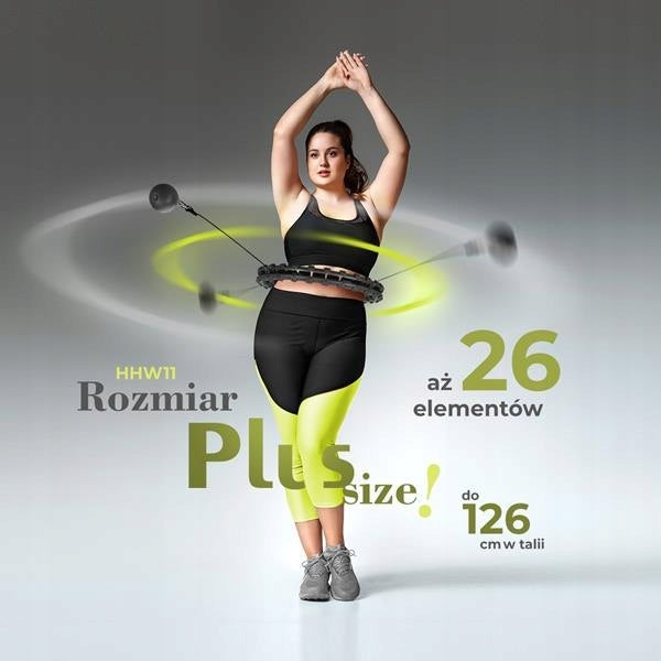 Hula Hop Slimming With Protrusions and Weight Adjustable HMS Packaging status original