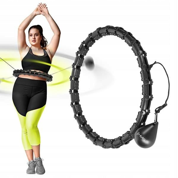 Hula Hop Slimming With Protrusions and Weight Adjustable HMS