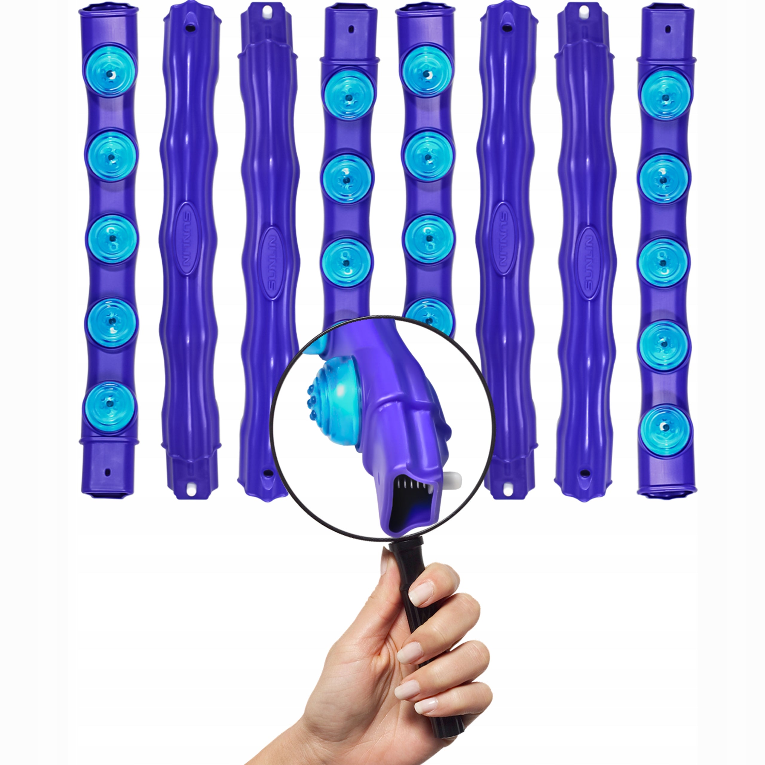 Hula Hop slimming fitness wheel with projections massager foldable smart Manufacturer code FFG09034