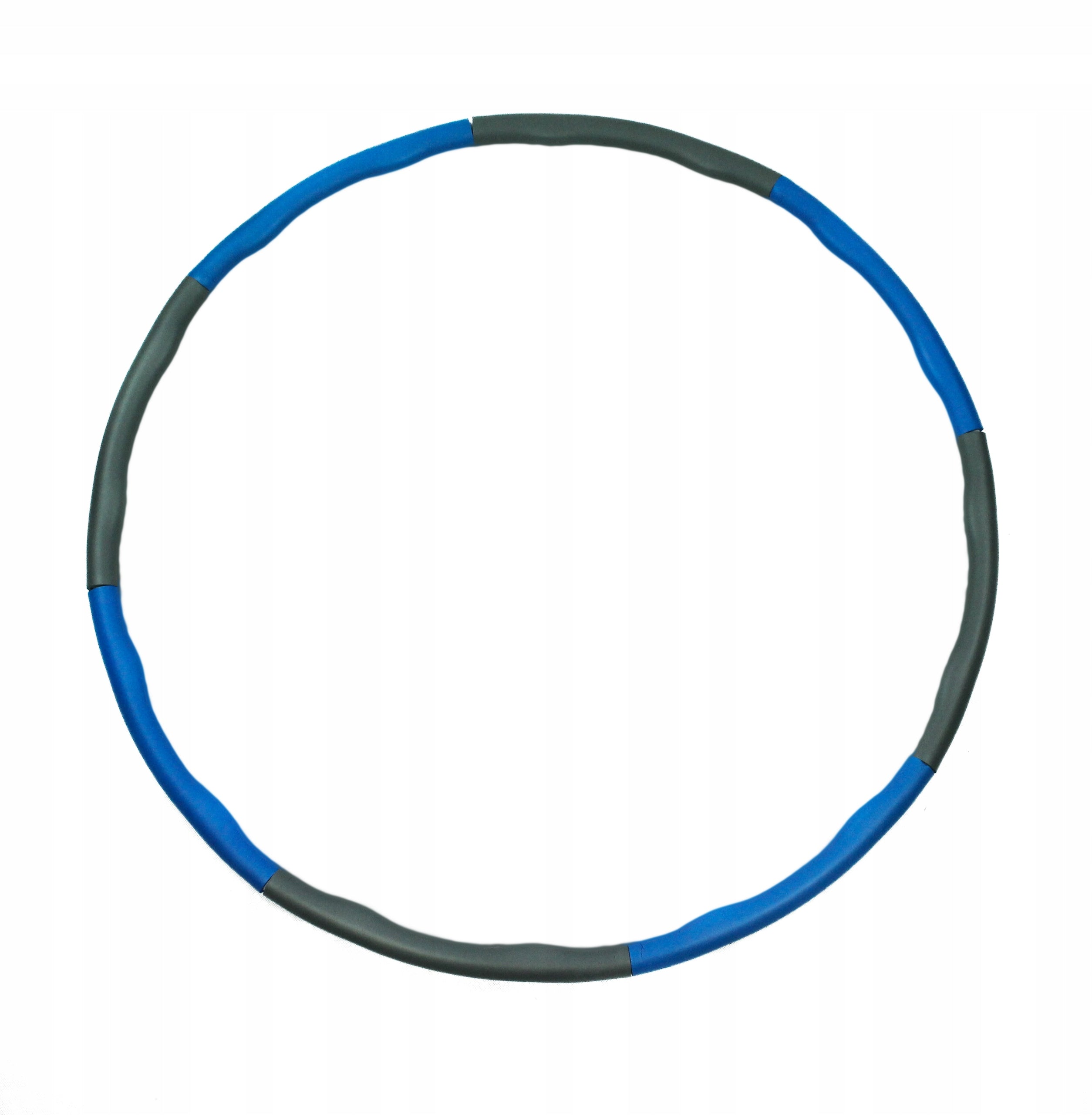 Hula Hop slimming fitness wheel with projections massager folding fit Color blue