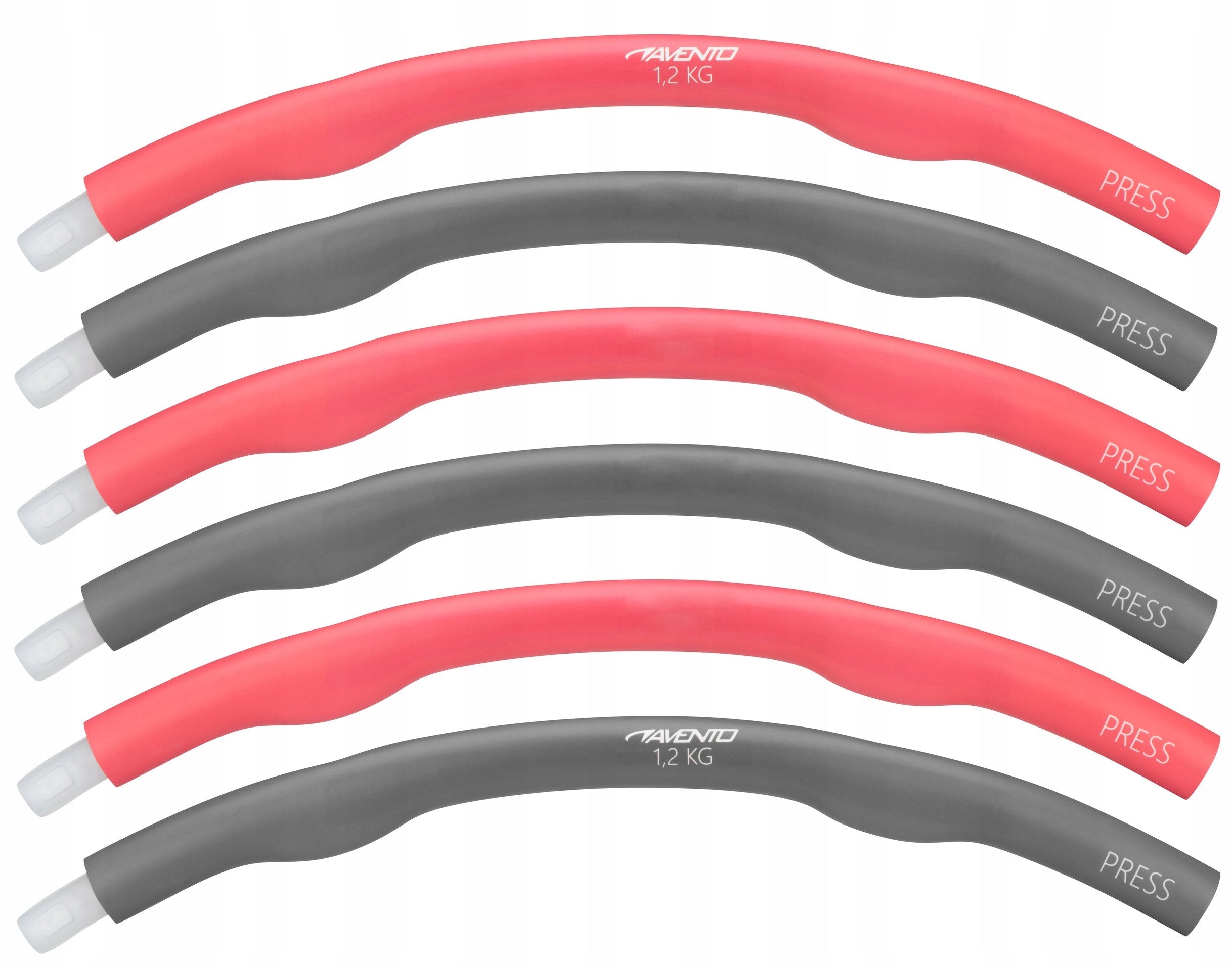 Hula Hop slimming with foam projections folding AVENTO 100cm / 1,2kg Manufacturer code 42HF-PGK