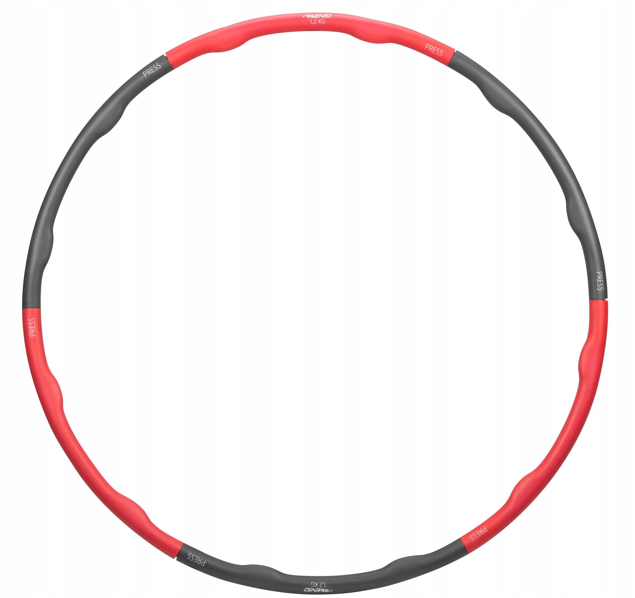 Hula Hop slimming with foam projections folding AVENTO 100cm / 1,2kg Packaging status original